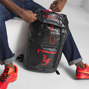 Cheap Urlfreeze Jordan Outlet x LAMELO BALL LaFrancé Amour Backpack, BLACK, extralarge